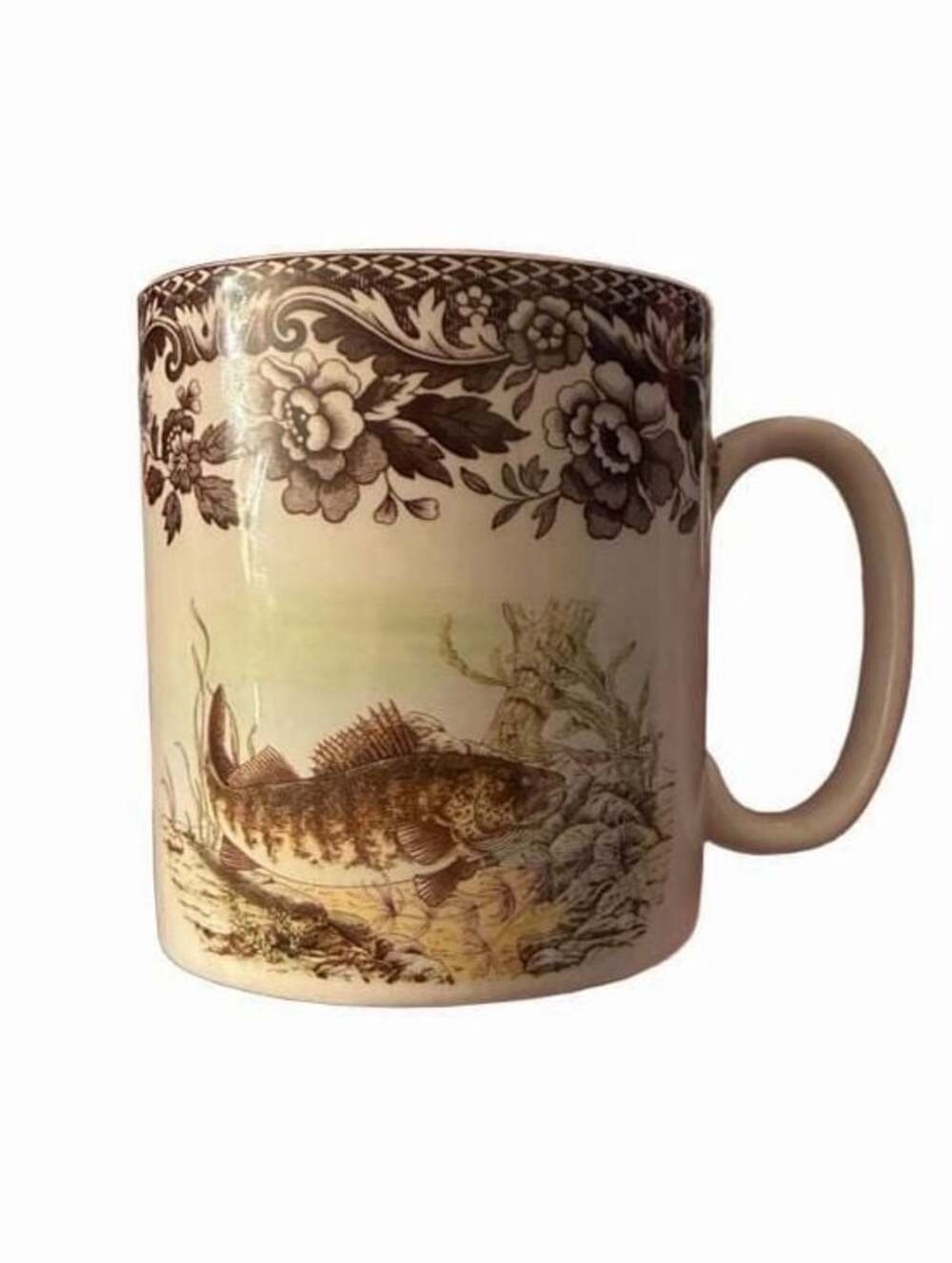 Spode Woodland North American Fish Walleye Coffee Mug